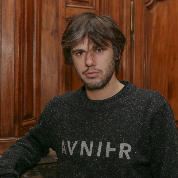 Orelsan lors d'une conférence de presse du film "C'est encore loin" à Lille le 25 novembre 2015 © Stéphane Vansteenkiste