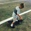 Justin Bieber a publié une photo de son petit frère Jaxon sur sa page Instagram, le 19 février 2016.
