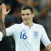 Adam Johnson lors d'un match entre l'Angleterre et la Bulgarie, le 3 septembre 2010 au stade Wembley de Londres