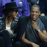 Beyoncé et Jay-Z : Couple tendre et amoureux sur les parquets NBA