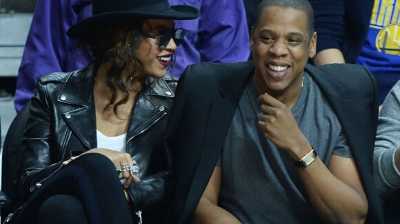 Beyoncé et Jay-Z : Couple tendre et amoureux sur les parquets NBA