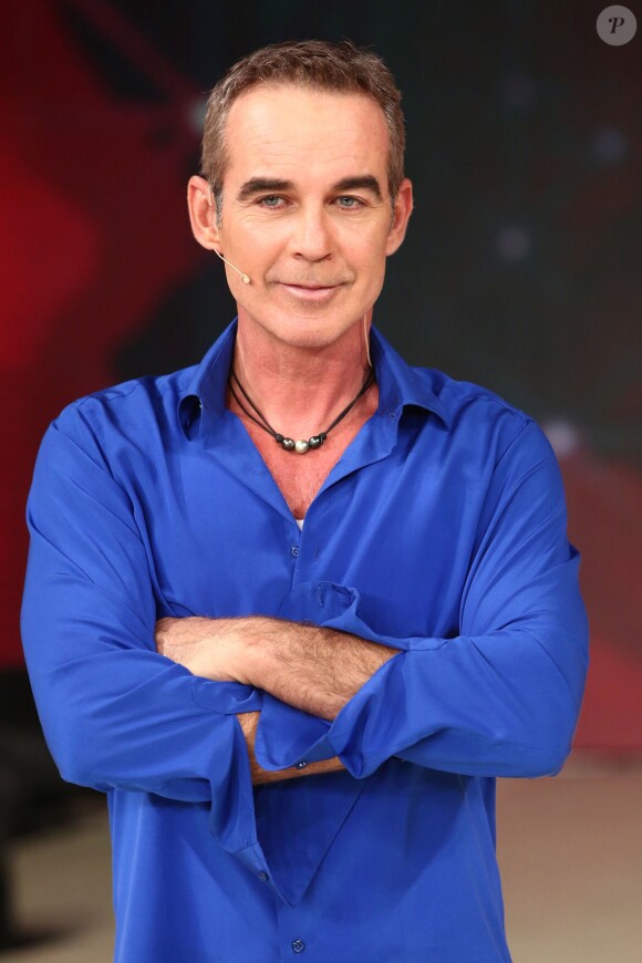 Pierre Cosso sur l'émission "Danse avec les stars" (Ballando con le Stelle) à Rome en Italie le 21 février 2016.