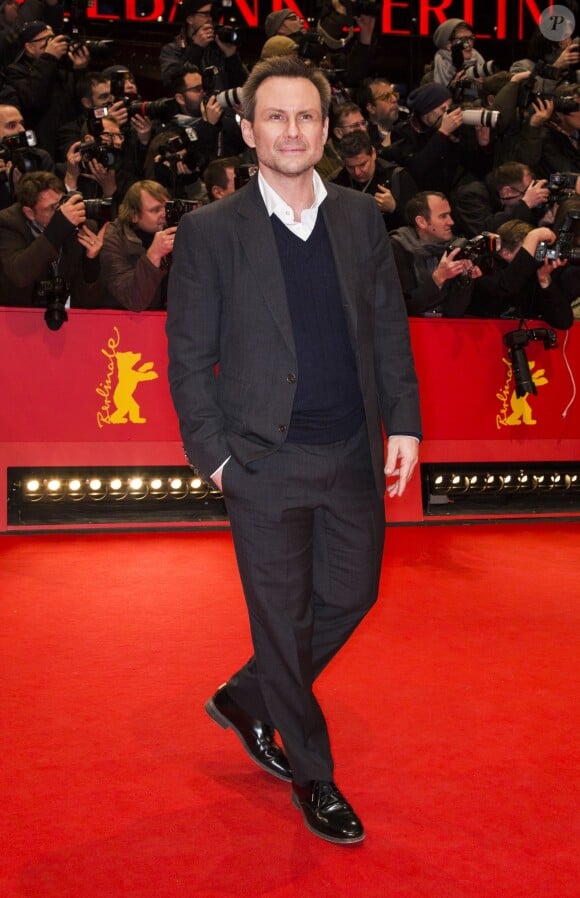 Christian Slater à la Première du film "Nymphomaniac Volume I" (version longue) à Berlin le 9 février 2014 lors du 64eme Festival International du Film de Berlin.