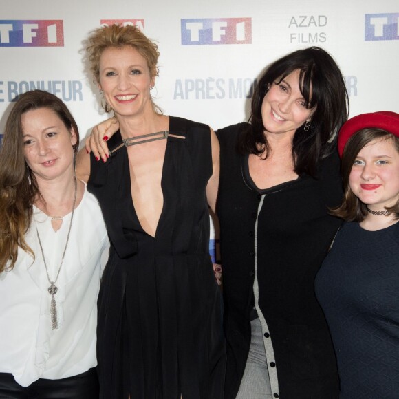 Cécile Cadiot, Alexandra Lamy, Zabou Breitman et Julie Mezonniaud - Avant-Première du film "Après moi, le Bonheur" au Cinéma Gaumont Marignan à Paris le 24 février 2016.