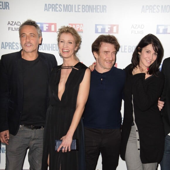 Jean-Michel Tinivelli, Alexandra Lamy, Thierry Frémont et Zabou Breitman - Avant-Première du film "Après moi, le Bonheur" au Cinéma Gaumont Marignan à Paris le 24 février 2016