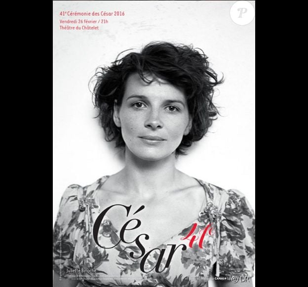 L'affiche de la 41e cérémonie des César qui se déroulera le 26 février 2016
