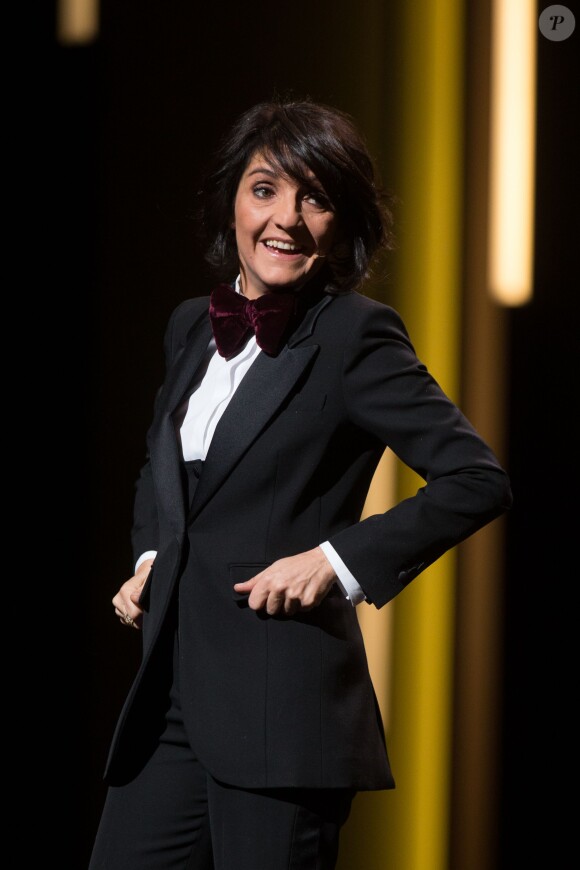 Florence Foresti (maîtresse de cérémonie) - 41ème cérémonie des César au Théatre du Chatelet à Paris le 26 février 2016