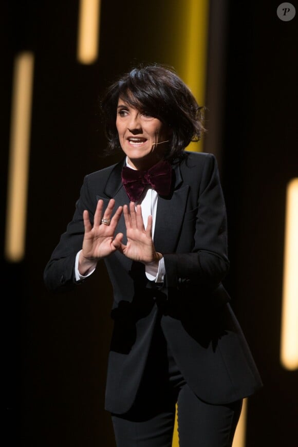 Florence Foresti (maîtresse de cérémonie) - 41ème cérémonie des César au Théatre du Chatelet à Paris le 26 février 2016