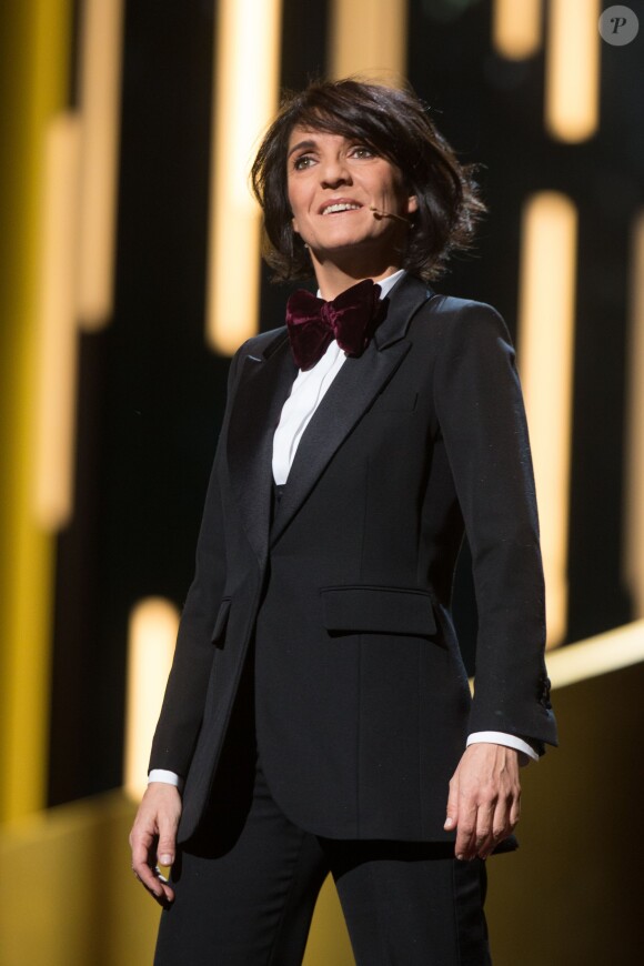 Florence Foresti (maîtresse de cérémonie) - 41ème cérémonie des César au Théatre du Chatelet à Paris le 26 février 2016