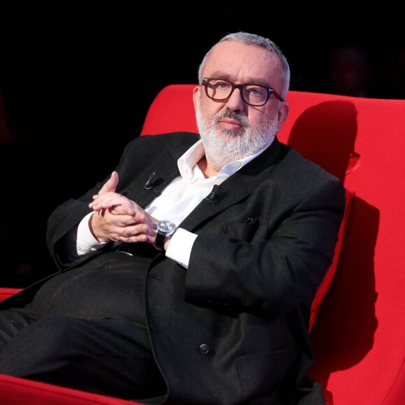 Exclusif - Dominique Farrugia est l'invité du Divan de Marc-Olivier Fogiel, dans l'émission enregistrée le 29 janvier 2016 pour une diffusion le mardi 1er mars 2016 sur France 3 à 23h10. © Dominique Jacovides