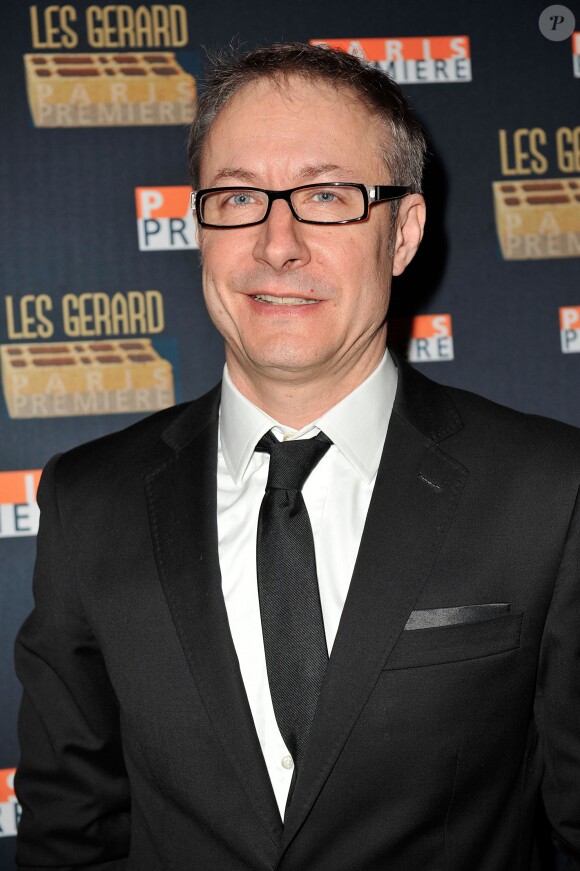 Alexandre Pesle à la 8e cérémonie des Gérard de la television à la Cigale à Paris le 14 janvier 2014.
