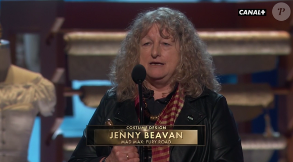 Jenny Beaven, Oscar des meilleurs costumes pour Mad Max : Fury Road.