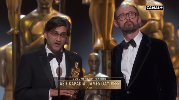 Asif Kapadia, Oscar du meilleur documentaire pour Amy