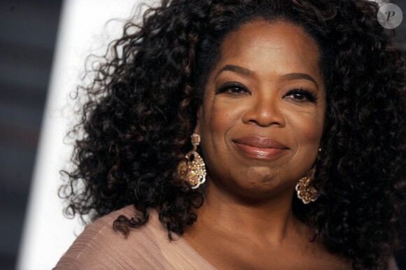 Oprah Winfrey à la soirée "Vanity Fair Oscar Party" à Hollywood. Le 22 février 2015.