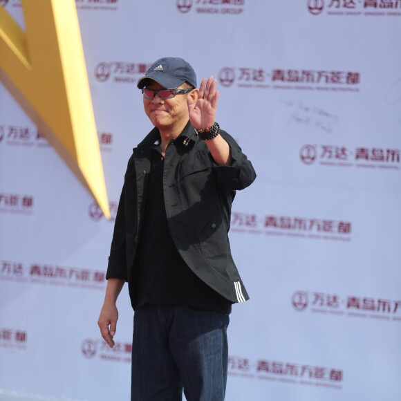 Jet Li lors de l'Inauguration du Qingdao Oriental Movie Metropolis du groupe Wanda a Qingdao le 22 septembre 2013
