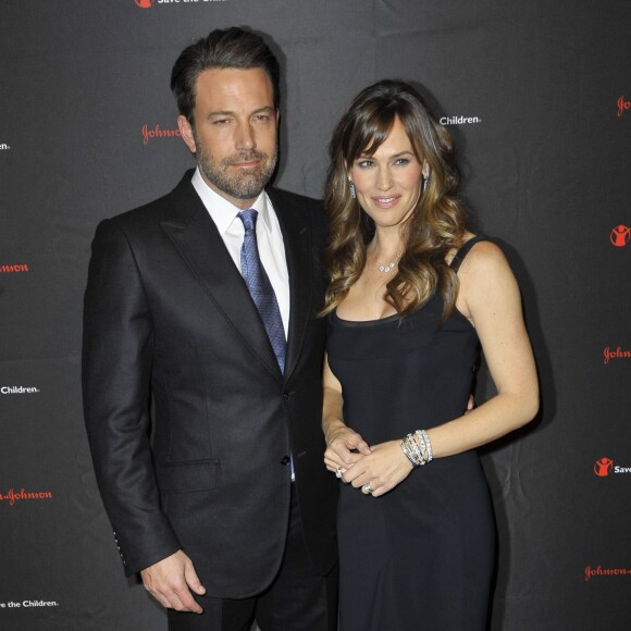 Ben Affleck et Jennifer Garner (robe Calvin Klein, bijoux Bulgari) à la 2ème édition de la soirée "Save the Children Illumination Gala" à New York le 19 novembre 2014