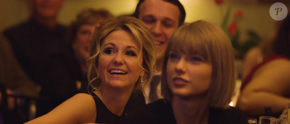 Taylor Swift lors du mariage de sa meilleure amie d'enfance Britany LaManna. Image extraite d'une vidéo publiée sur Vimeo, le 20 février 2016.
