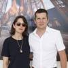 Exclusif - Marion Cotillard et son compagnon Guillaume Canet - People lors du Longines Paris Eiffel Jumping au Champ-de-Mars à Paris, le 4 juillet 2015.