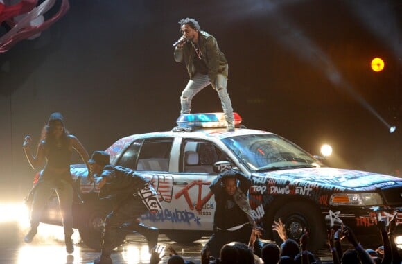 Kendrick Lamar aux BET Awards 2015 à Los Angeles. Le 28 juin 2015.