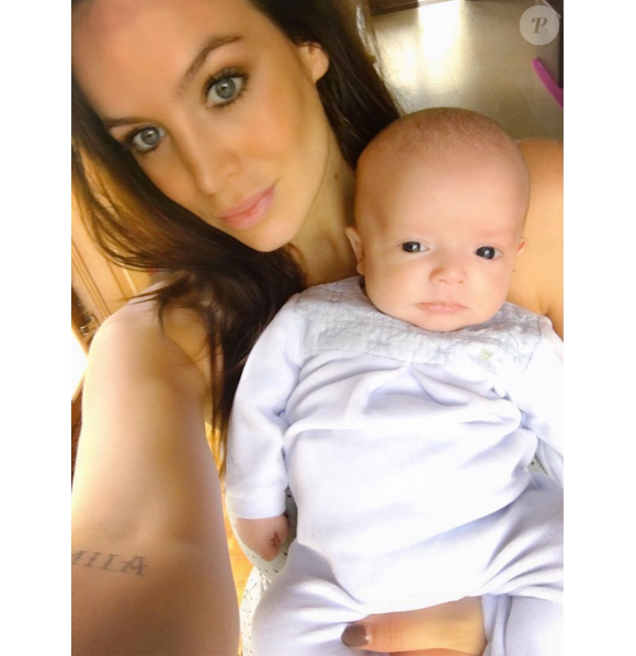 Jade Foret : Selfie avec son petit dernier, Nolan, et déclarations d'amour