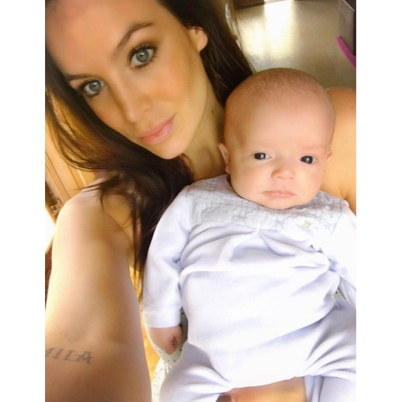 Jade Foret : Selfie avec son petit dernier, Nolan, et déclarations d'amour