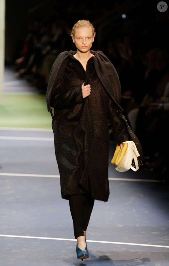 Défilé Céline (collection automne-hiver 2016-2017) au Tennis Club de Paris. Paris, le 6 mars 2016.