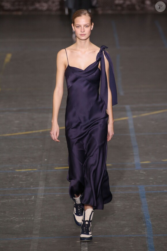 Défilé John Galliano (collection automne -hiver 2016/2017) au lycée Carnot. Paris, le 6 mars 2016.