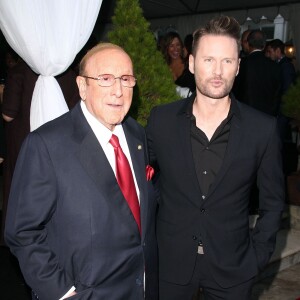 Clive Davis, Dr. Luke lors du "Songs of Hope X" à Brentwood, le 4 juin 2014.