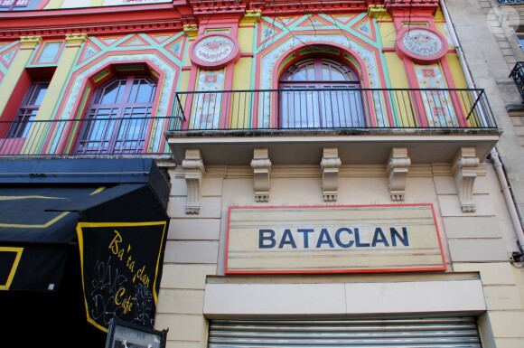 Une vue du Bataclan le 16 février 2016.