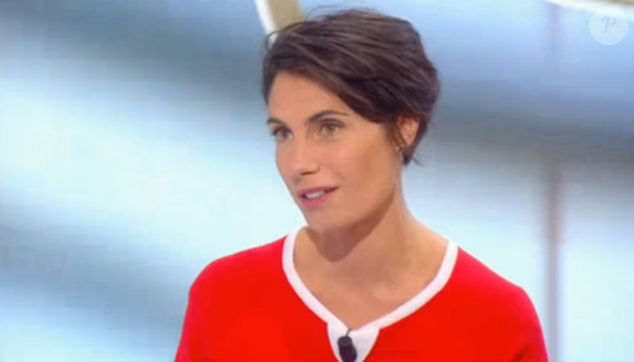 Alessandra Sublet, dans Le Tube sur Canal+ le samedi 12 mars 2016.