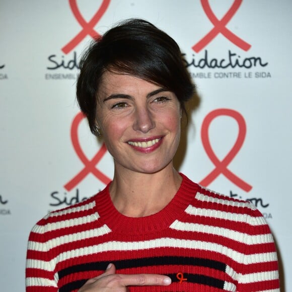 Alessandra Sublet au Musée du Quai Branly à Paris le 7 mars 2016. © Giancarlo Gorassini