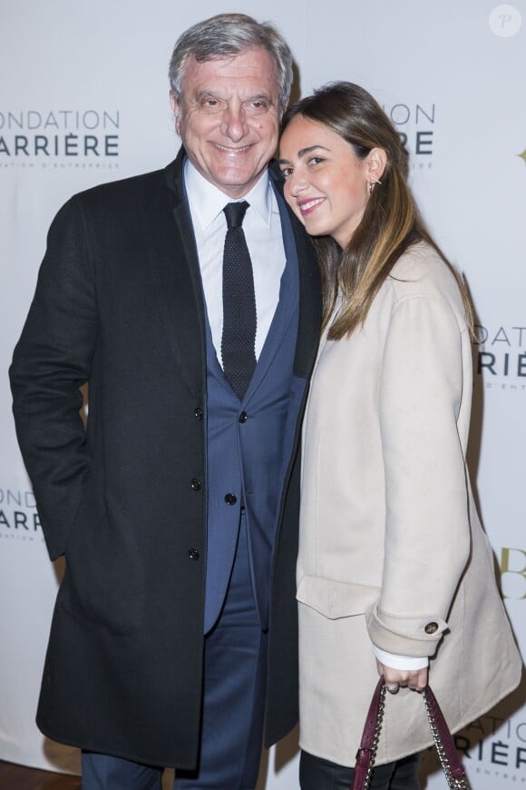 Sidney Toledano et sa fille Julia - Avant Première du film "Five" prix cinéma 2016 de la Fondation Barrière à Paris le 14 mars 2016. © Olivier Borde/Bestimage