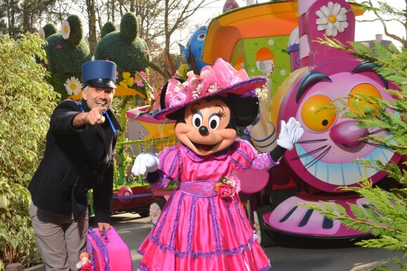 François Vincentelli - Disneyland Paris s'habille aux couleurs du Printemps. Mars 2016