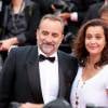 Antoine Duléry et sa femme Pascale Pouzadoux - Montée des marches du film "Mad Max : Fury Road" lors du 68e Festival International du Film de Cannes, le 14 mai 2015.