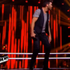 Battle entre Marc Hatem et Réphaël lors des battles de The Voice 5, samedi 19 mars 2016, sur TF1