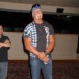 Hulk Hogan assiste a la conference de presse de "TNA Impact Wrestling" a l'hotel Orleans de Las Vegas, le 15 mai 2013