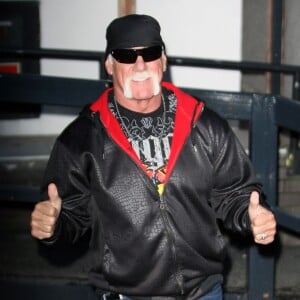 Hulk Hogan à la sortie des studios ITV a Londres, le 22 janvier 2013