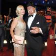 Hulk Hogan et sa seconde épouse Jennifer Hogan lors du WWE Hall Of Fame à San Jose, le 28 mars 2015