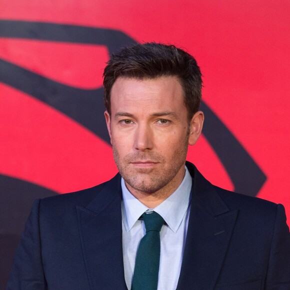 Ben Affleck à la première européenne de "Batman vs. Superman" au cinéma Odeon à Londres le 22 mars 2016.