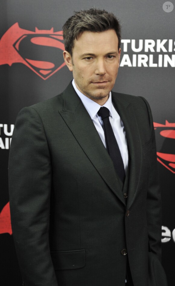 Ben Affleck à la première de 'Batman V Superman: Dawn Of Justice' au Radio City Music Hall à New York, le 20 mars 2016