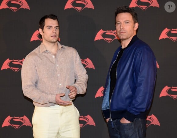 Henry Cavill, Ben Affleck à la première de 'Batman V Superman: Dawn Of Justice' à l'hôtel St. Regis à Mexico, le 20 mars 2016