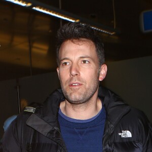 Ben Affleck à l'aéroport de Los Angeles, le 12 mars 2016. © CPA/Bestimage