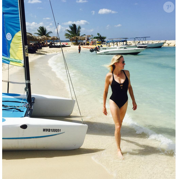 Suzy Favor Hamilton a publié une photo d'elle lors de ses vacances en Jamaïque au mois de février 2015 sur sa page Instagram.