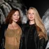 Elise Ventre et sa fille Louise Depardieu - Inauguration de l'exposition photographique de Nikos Aliagas intitulée "Corps et âmes" à la Conciergerie à Paris le 23 mars 2016. © Dominique Jacovides / Bestimage
