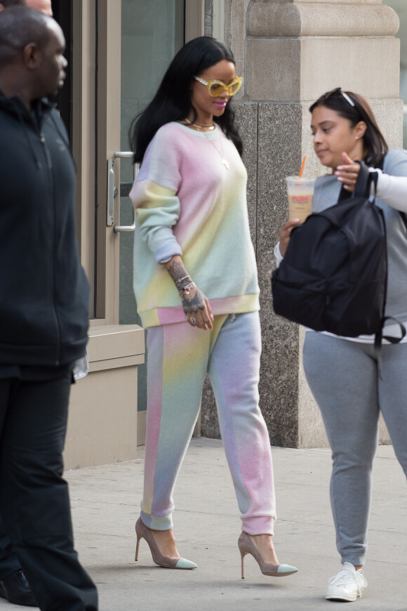 Rihanna à New York, le 27 mars 2016.