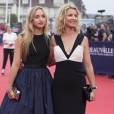 Alexandra Lamy et sa fille Chloé Jouannet - Cérémonie d'ouverture du 40e Festival du cinema americain de Deauville le 5 septembre 2014.