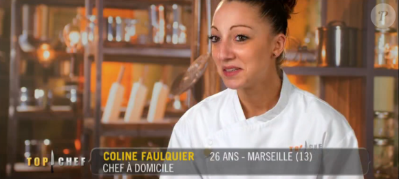 Coline, candidate de "Top Chef 2016" - Emission du 14 mars 2016, sur M6.