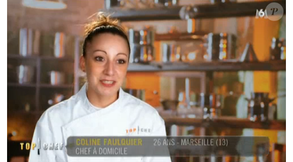 Coline dans "Top Chef 2016", le lundi 1er février 2016, sur M6