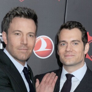 Ben Affleck et Henry Cavill à la première de Batman vs. Superman: Dawn of Justice à New York le 20 mars 2016.