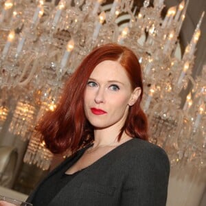 Exclusif - Audrey Fleurot - Soirée Baccarat "Wedding in Colour" à Paris le 22 janvier 2016. Baccarat célèbre ses nouvelles collections Printemps-Eté 2016 lors d'une soirée haute en couleurs rythmée par un dj set exceptionnel de Frédéric Beigbeder. © Denis Guignebourg/Bestimage